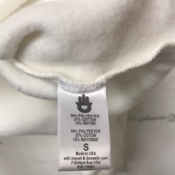 NWMD Spiritual Gangster “Warrior” Crop Hood XS/S/M - Picture 6 of 8